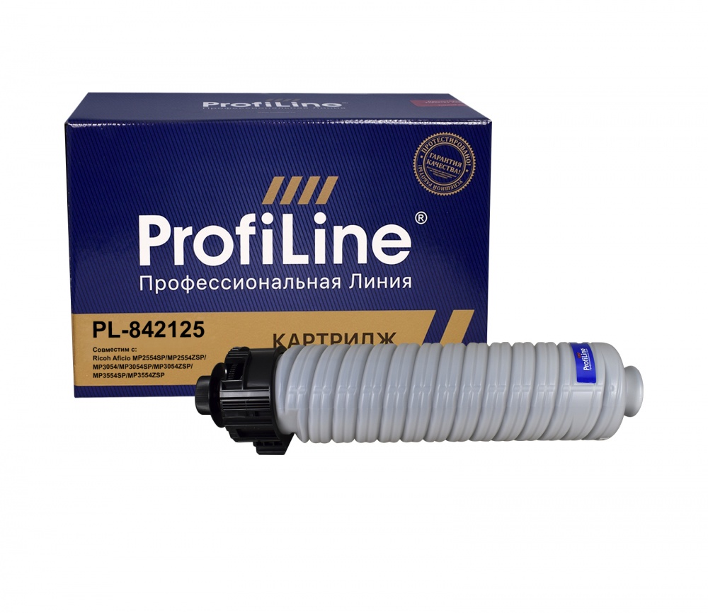 Тонер-туба PL-842125 для принтеров Ricoh Aficio MP2554SP/MP2554ZSP/MP3054/MP3054SP/MP3054ZSP/MP3554SP/MP3554ZSP 24000 копий ProfiLine