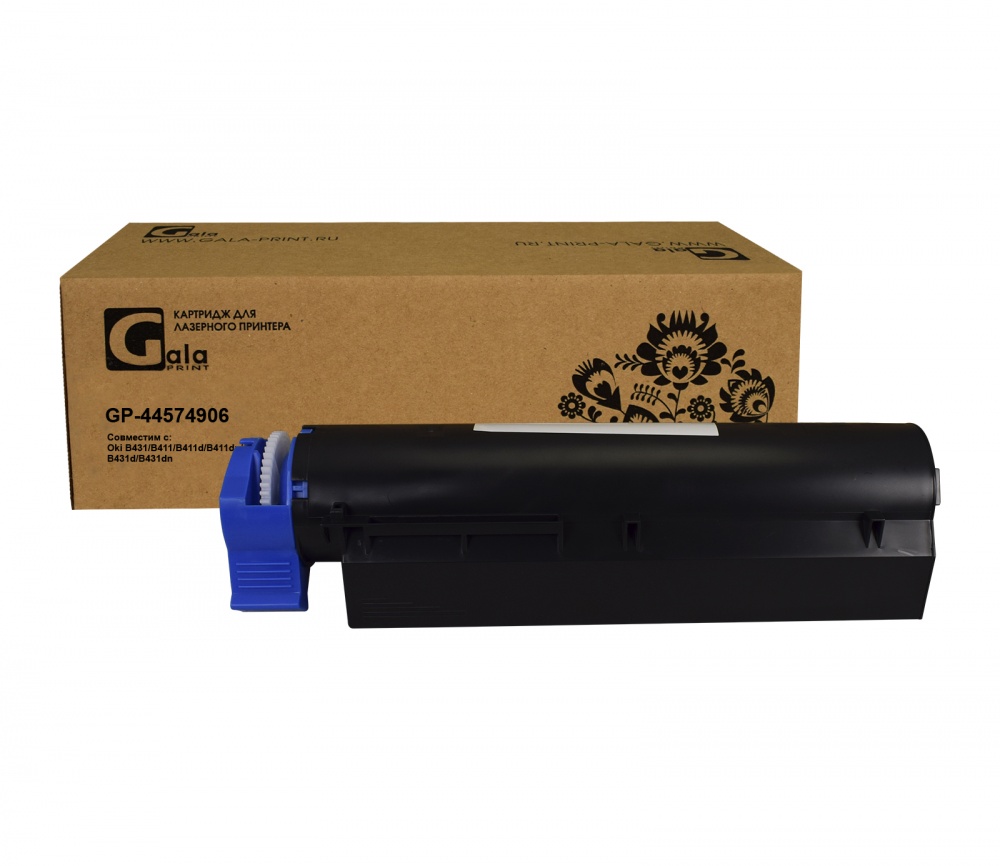 Картридж GP-44574906 для принтеров Oki B431/MB461/MB471/MB491 10000 копий GalaPrint
