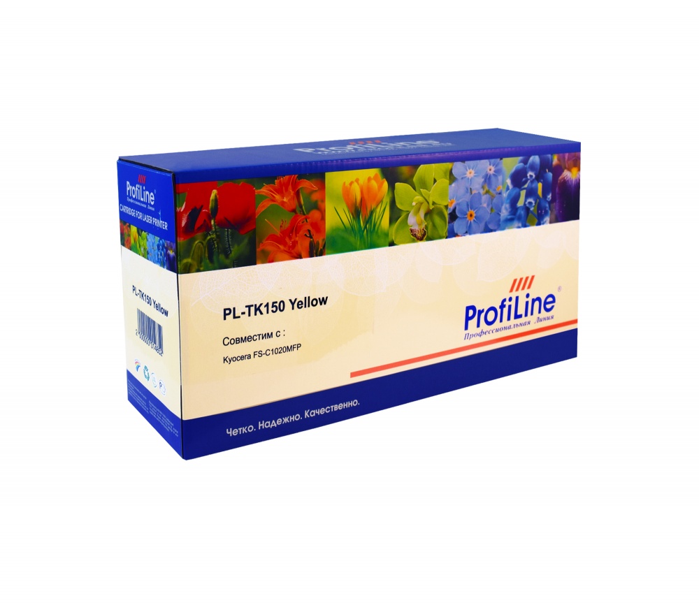 Тонер-туба PL-TK-150Y для принтеров Kyocera FS-C1020/FS-C1020MFP/FS-C1020MFPPlus/FS-C1020MFPe Yellow 6000 копий ProfiLine