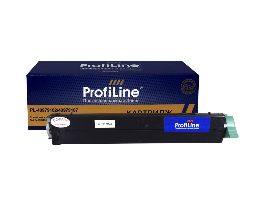 Картридж PL-43979102/43979107 для принтеров Oki B410/B430/B440/MB460/MB470/MB480/B410d/B410dn/B430d/B430dn/B440dn 3500 копий ProfiLine