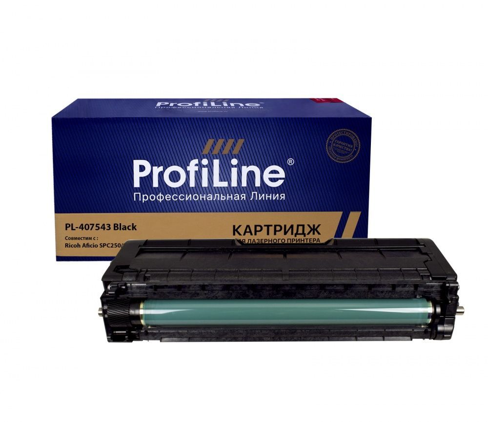 Картридж PL-407543 (SPC250E) для принтеров Ricoh Aficio SPC250/SPC260/SPC261 Black 2000 копий ProfiLine
