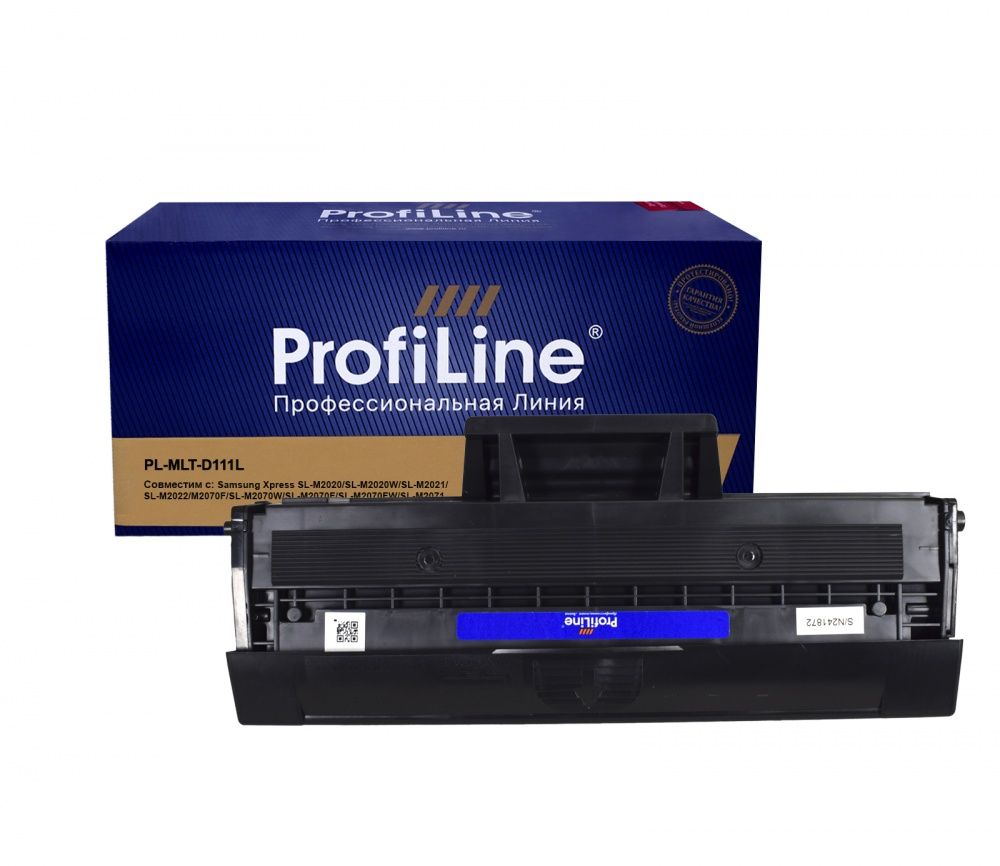 Картридж PL-MLT-D111L для принтеров Samsung Xpress SL-M2020/SL-M2020W/SL-M2021/SL-M2022/M2070F/SL-M2070W/SL-M2070F/SL-M2070FW/SL-M2071 1800 копий ProfiLine