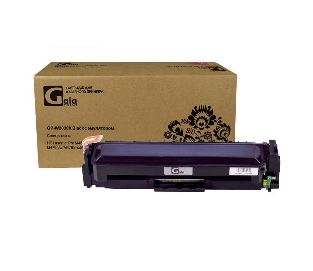Картридж GP-W2030X (415X) для принтеров HP LaserJet Pro M454dn/M454dw/M479fdw/M479fnw/M479dw/M479fdn Black 7500 копий GalaPrint