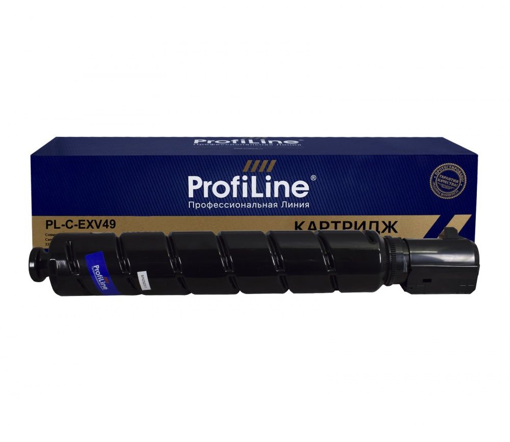 Тонер-туба PL-C-EXV49 для принтеров Canon ImageRunner ADV C3320/3320i/3325i/3330i/3520i/3525i/3530i Black 36000 копий ProfiLine