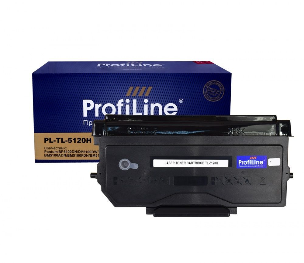 Картридж PL-TL-5120H для принтеров Pantum BP5100DN/BP5100DW/BM5100ADN/BM5100ADN/BM5100FDN/BM5100FDW 6000 копий ProfiLine