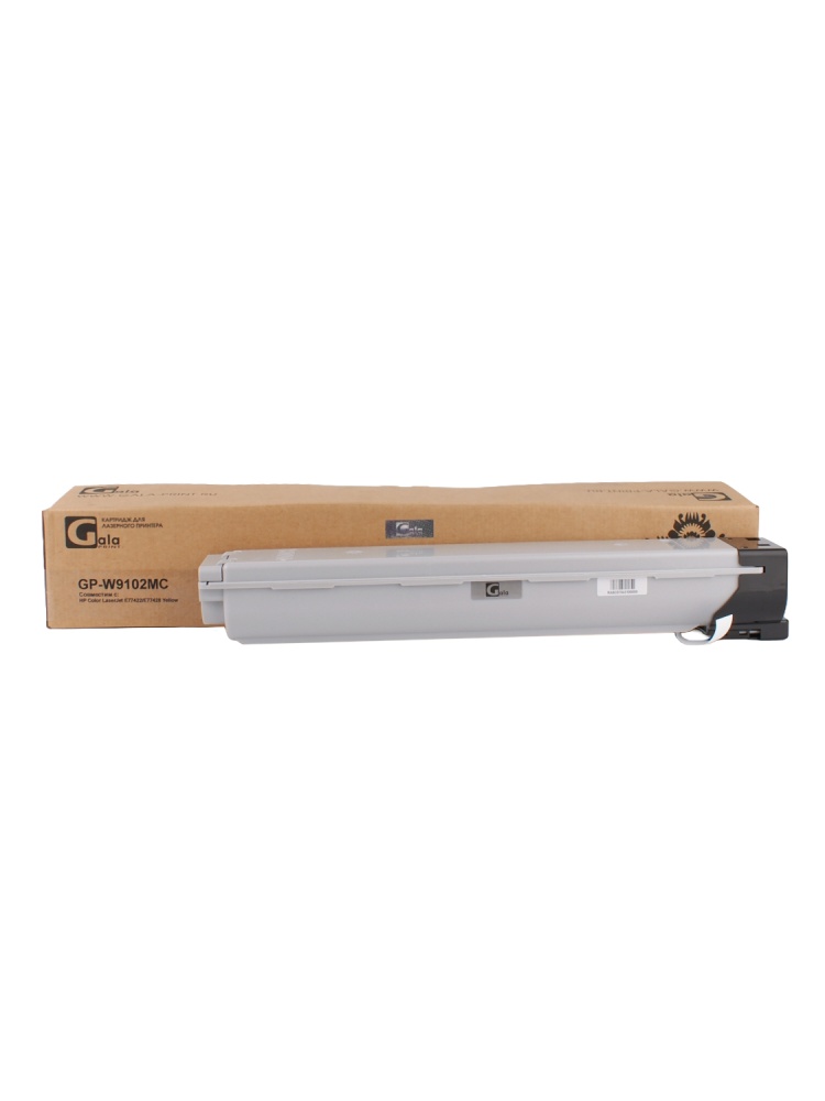 Тонер-картридж GP-W9102MC для принтеров HP Color LaserJet E77422/E77428 Yellow 20000 копий GalaPrint