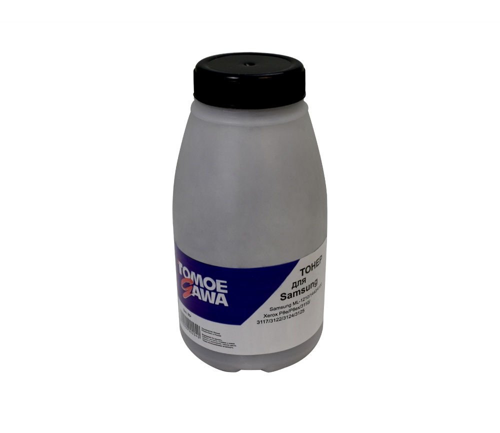Тонер  для принтеров Samsung ML-1210/1440/4100/3050/3470/SCX 5330/5530/ML2850D/2851ND/2851DK Xerox P8e/P8ex/3110/3117/3122/3124/3125  85г (W201) Tomoegawa (производство Япония) Фасовка РФ