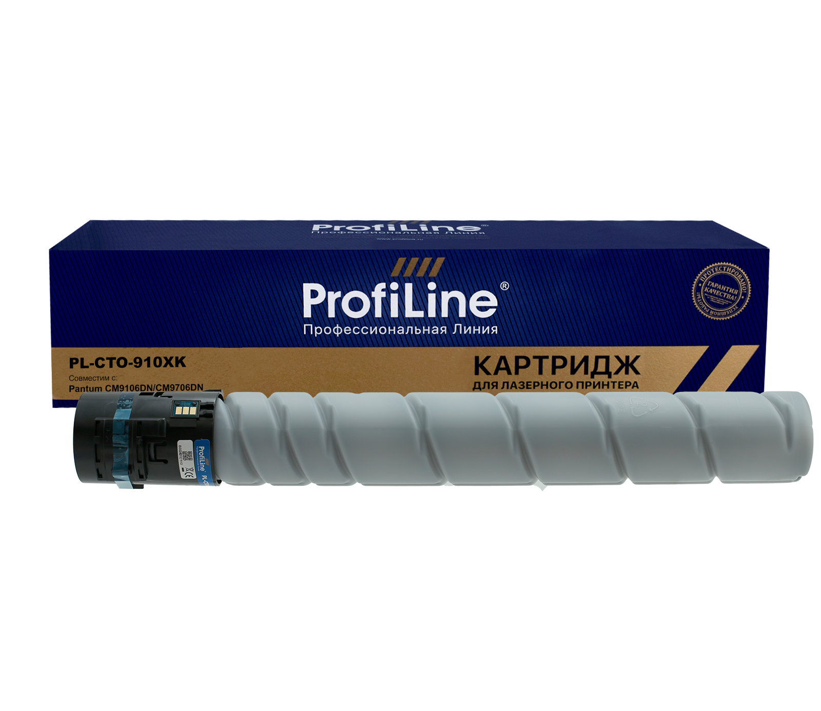 Тонер-картридж PL-CTO-910XK для принтеров Pantum CM9106DN/CM9706DN Black 34000 копий ProfiLine