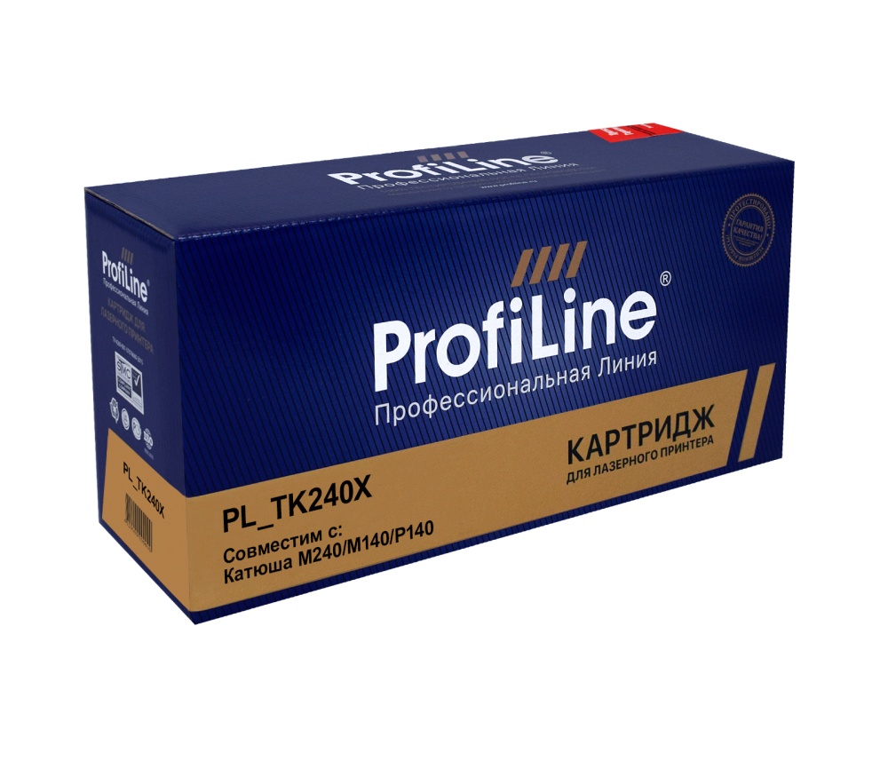 Картридж PL-TK240X для принтеров Катюша M240/M140/P140 9000 копий ProfiLine