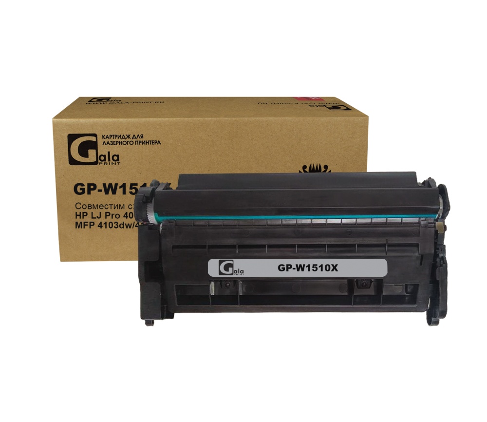 Картридж GP-W1510X для принтеров HP LJ Pro 4003dw/MFP 4103dw/4103fdw 9700 копий GalaPrint